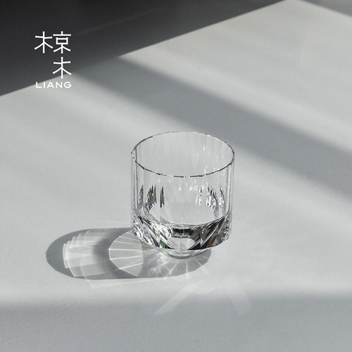 椋木威士忌方冰杯K9水晶杯洋酒杯水晶威士忌杯高档酒具家用酒杯