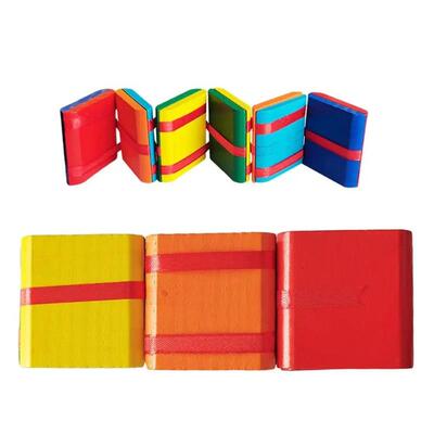 Flipo Flip Colorful Flap Wooden Ladder Change Visual Illusio