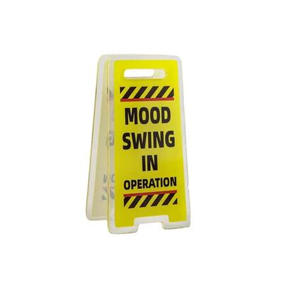Acrylic Desk Sign  Leave Me Alone, Im Busy  - Humorous Offi