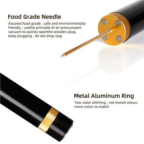 Portable Pocket Wine Bottle Opener Air Pressure Pump Stainle