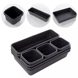 Drawer Office 8pcs Home Trays Storage Box set Organizer
