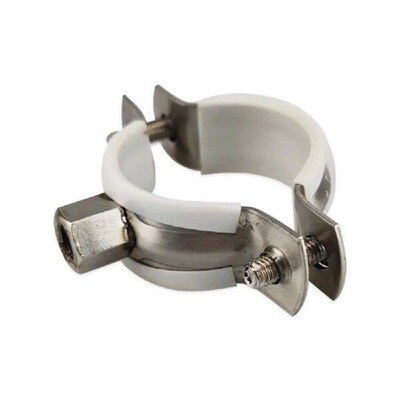 2Pcs 20mm-90mm Galvanized Iron Rubber Nut Hoop Expansion