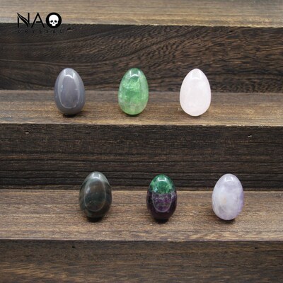 20x30mm Stone Egg Healing Crystal Yoni Egg Natural Gems
