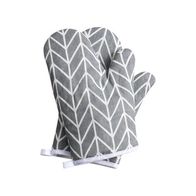 Anti-scalding Baking Oven Gloves Kitchen Mitts 烤箱隔热手套