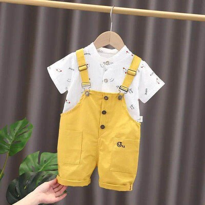New Summer Baby Boys Clothes Suit Children Girls Fashion T-S