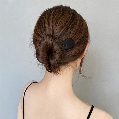 New Ancient Chinese Hairpin s Carving Blackwood Simple Step