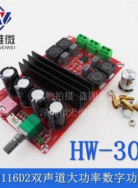 (303)TD11D2大功率数字功放板 TP11声道放大板