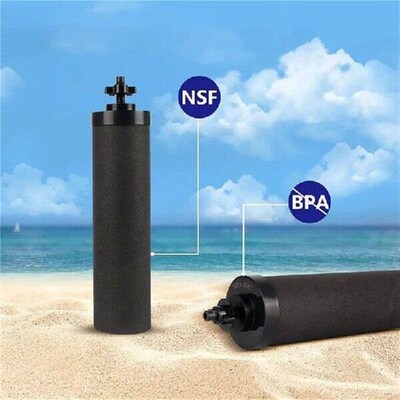 【Berserkk】4X Black Replacement Water Filter,Replacement
