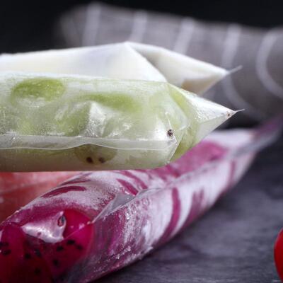 50/100pcs Summer Food Grade Disposable Ice Popsicle Molds跨