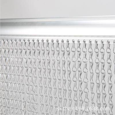 铝双钩链门链帘金防蚊帘双钩装帘饰双PNE属钩隔断帘