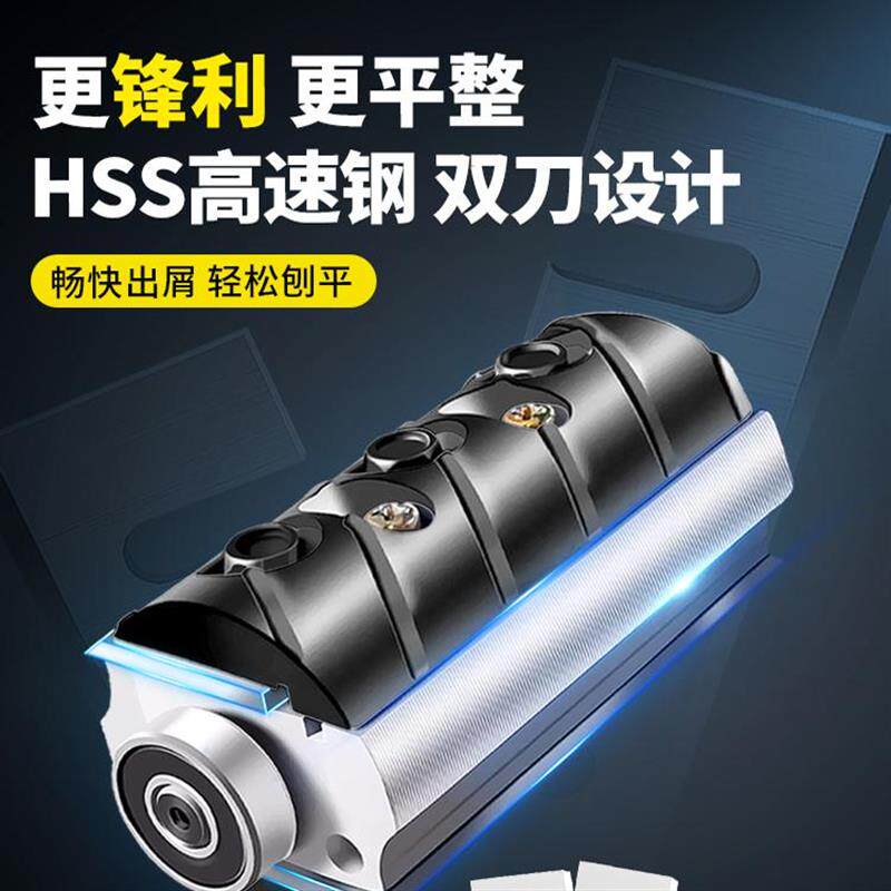 新款电刨机子家用小型多功能手提刨塑料菜板砧板电动刨木机压包邮