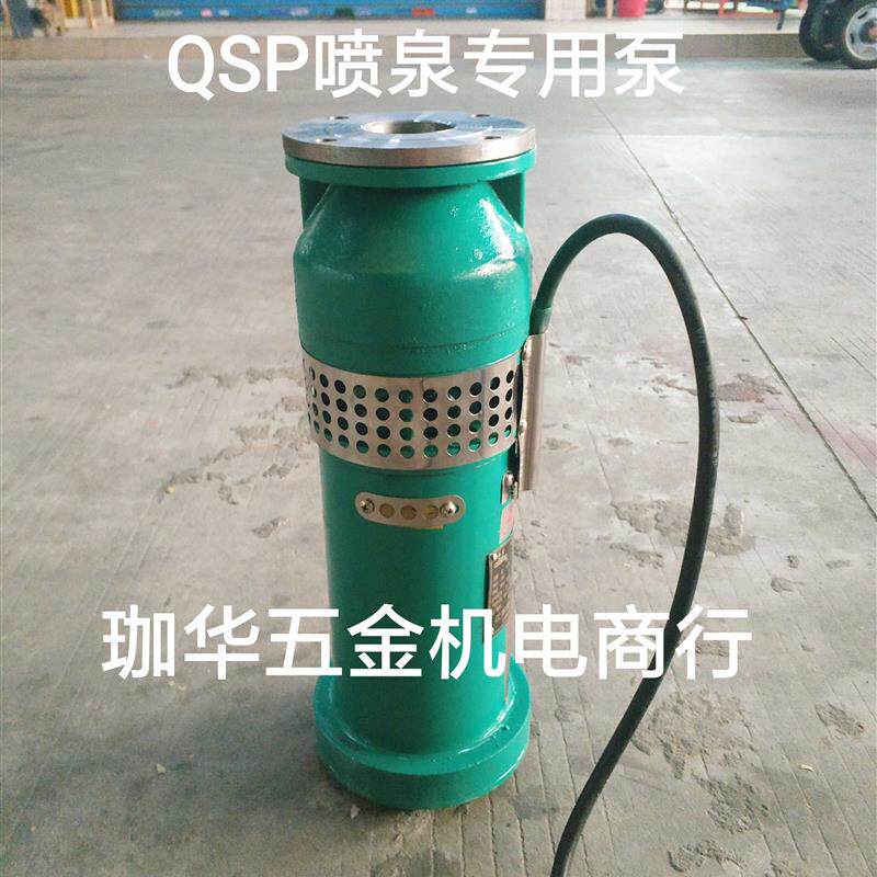 新款QSP专用喷泉泵 江苏精工QSP100-12-5.5kw园林景观喷泉泵 包邮