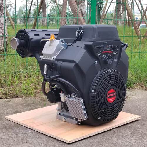新款隆鑫双缸汽油机LC2V80FD船用动力27HP四冲程764cc抹光机包邮