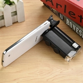 拍照珠宝验钞古玩 镜头通用夹子 60倍100倍放大镜带灯 便携显微镜