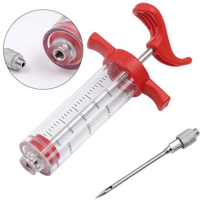 Flavor needle Turkey pork bbq steak meat sauces syringes mar