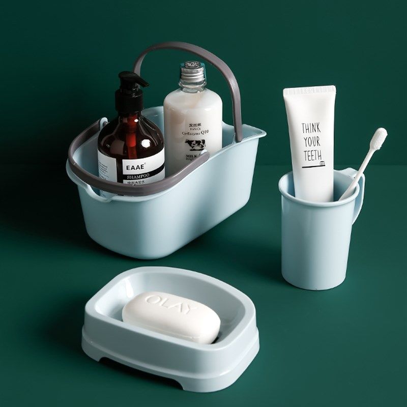 学生开学洗漱用品装宿舍洗脸盆洗脸香皂碟洗澡提篮牙刷杯五件,家庭/个人清洁工具,脸盆,淘宝优惠券,粉丝福利购,淘宝优惠卷
