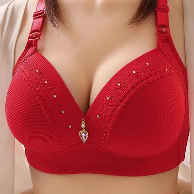 New Plus Size Full Coverage The Underwire Bra with Side Gath