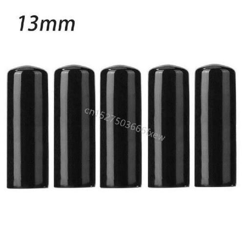 Set of 5,Billiard Cue Plastic Cover, Protective Tips,