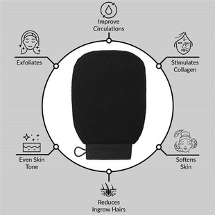 Body Clean Bath Glove Aponge Shower Scrub Glove Exfoliating