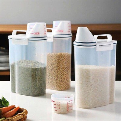 Grain Storage Tank Kitchen Food Rice Sealed Container Ideal