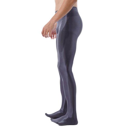Mens Fashion Glossy Ptyhose Pts Training Fitness Workout