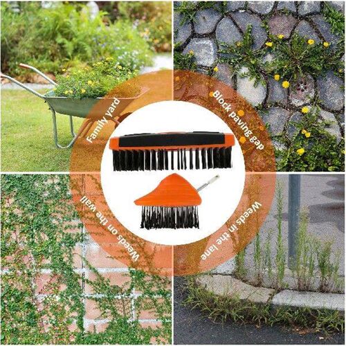 Floor Weeding Brush Garden Walkway Gap Weed Removal Cleaner