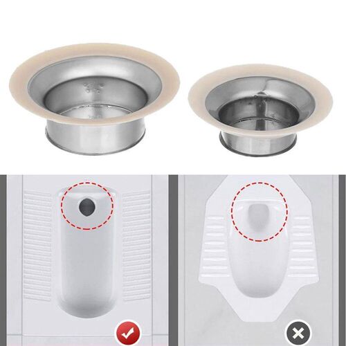 Squatting Pan Anti Smell Plug For Squat Toilet Smell Stopper