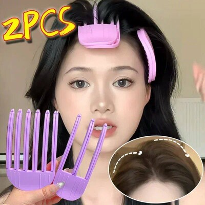 3/6Teeth Fluffy Hair Roots Clips Comb Lazy Hair Top Styling