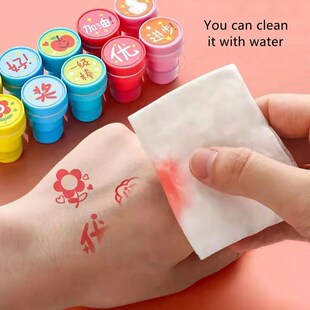 Kids Seal Toy Stamps Cartoon Animals Dinosaur For Stamper DI