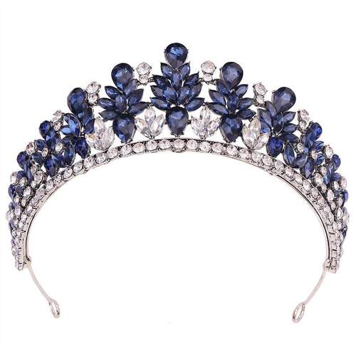 Bride Luxury Crown Crystal Rhinestone Wedding Alloy Birthday