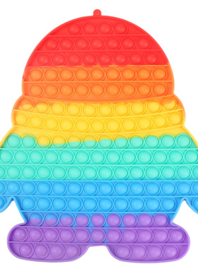2021 New 20cm Super Big Size Push Bubble Toys Autism Needs