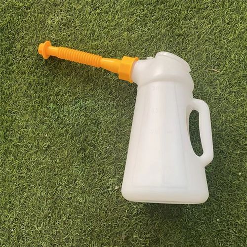 刻度机油壶5升升3升加厚长嘴机油壶大容量加油塑料油壶备用油桶