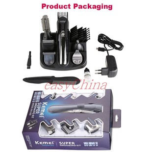 11 in 1 electric grooming kit hair beard trimmer shaver men