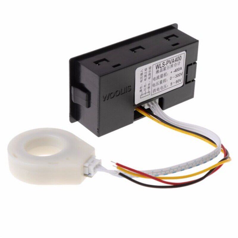 DC300V 100A 200A 400A Hall Effect Coulometer Digital Voltmet - 实物图