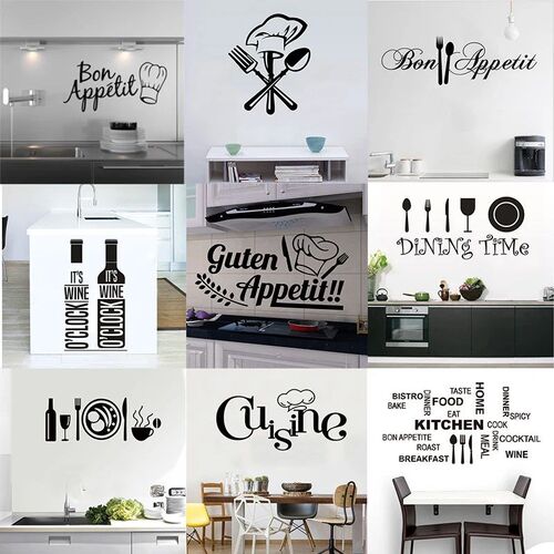 Kitchen Wall ers Vinyl Wall Decals for Kitchen English Quote