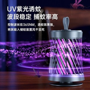 Electric shock inhalation mosquito killer lamp
