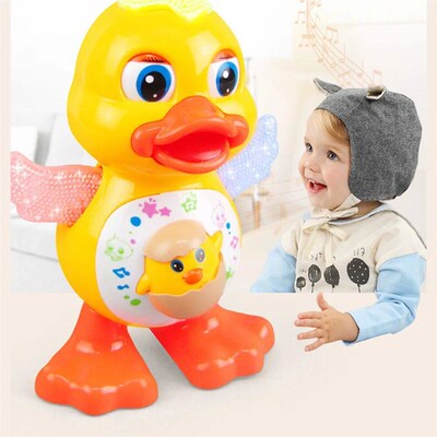 Electric Dancing Duck with Music & Lights Early Educational