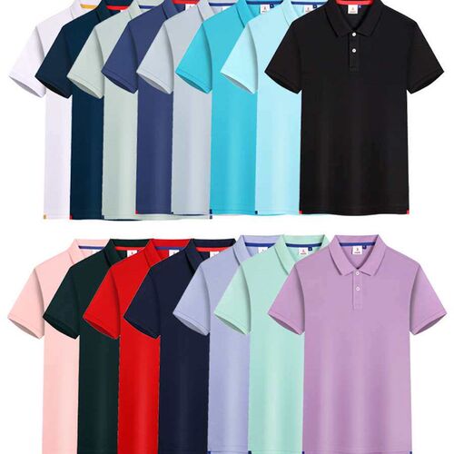 Summer cotton enterprise POLO cultural shirt printing antiba