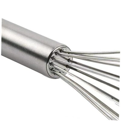 Egg Whisk Stainless Steel Kitchen Wire Balloon Milk Beater