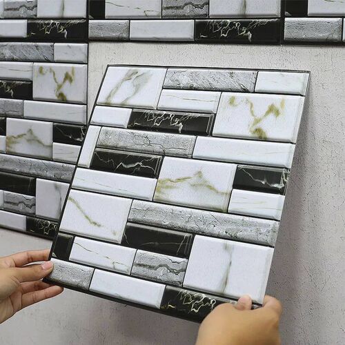 Self Adhesive Tile Wall er Home Decor 3d pvc sticker vers Fo
