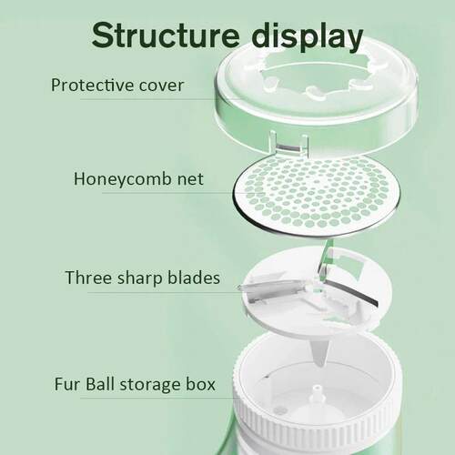 Household clothing shaver, fabric lint remover, electric lin