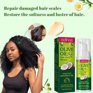Olive Oil Shaping Mousse Fluffy Curly Hair Styling Shaping