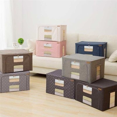 Bedroom storage box fabric folding storage box large quilt m