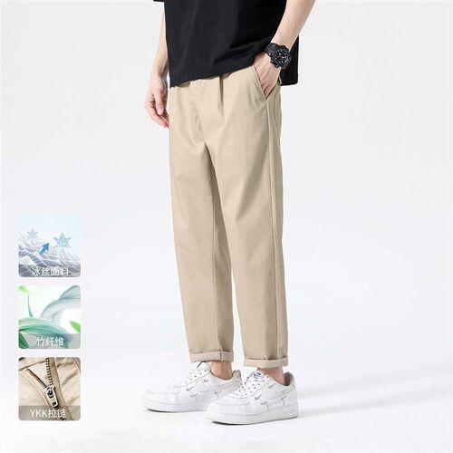 Casual Pants Mens Spring an Summer New Fashion Business Cas