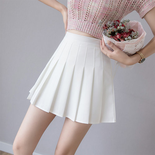 Women Pleated Skirt Mini Skirts Womens 2022 Summer Spring Ko
