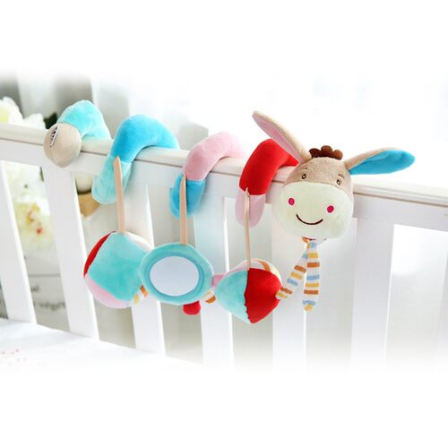 Rattles Mobile To Bed Baby Toys Cute Crib Stroller Spiral