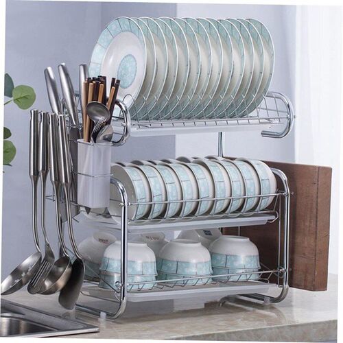 dish drying rack storage kitchen cup holder organizer洗碗架