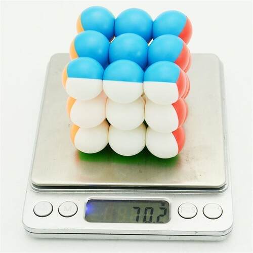 YJ Round Ball Magic Cubes 3x3x3 YongJun Magic Cube 3x3 Stick
