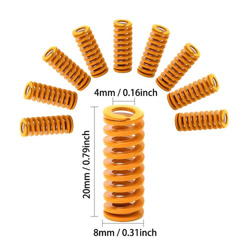 4/8PCS 8*20mm 3D Printer Motherboard Compression Springs Lig