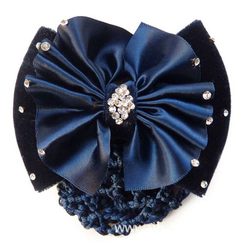 Professional hair flower rhinestone nurse hairpin hair net n